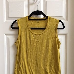 Whisper Cotton Crewneck Muscle Tank / X-SMALL